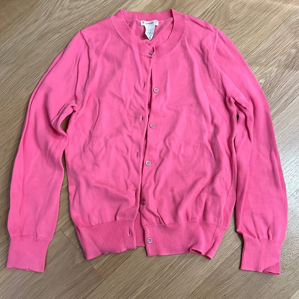Girls Crewcuts 100%Cotton Sweater, Pink, Size 10